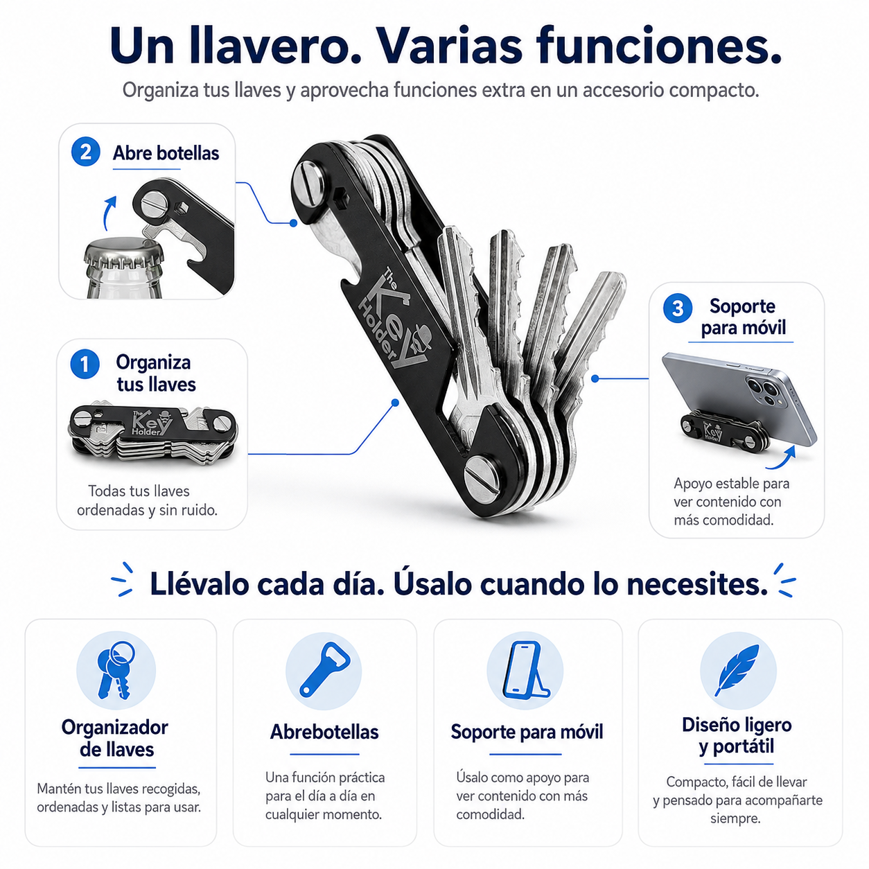 Llaviro - Organizador de llaves multiuso